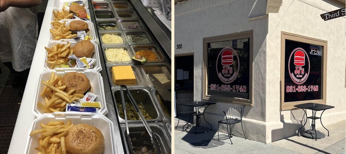 J J's breakfast and burgers San Juan Bautista